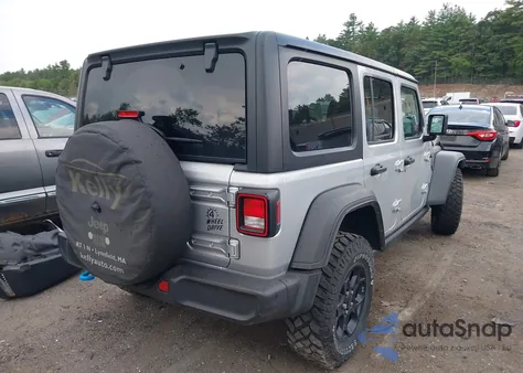 2023 Jeep Wrangler 4Xe 4X4 из США, поврежденный, VIN 1C4JJXN67PW691008